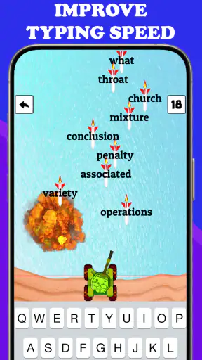 タイピング練習 キーボード - タイピングゲーム screenshot