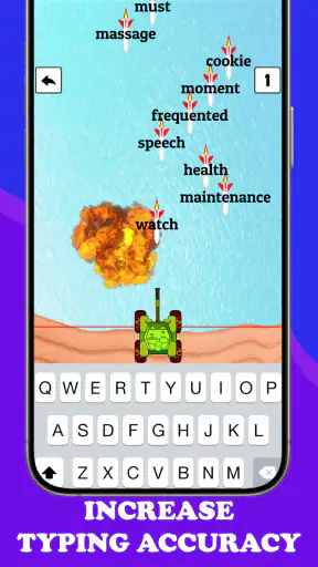 タイピング練習 キーボード - タイピングゲーム screenshot
