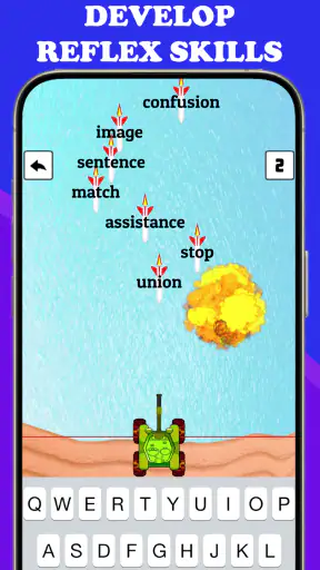 タイピング練習 キーボード - タイピングゲーム screenshot