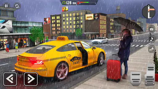 タクシーゲーム：オフラインカーゲーム screenshot 10