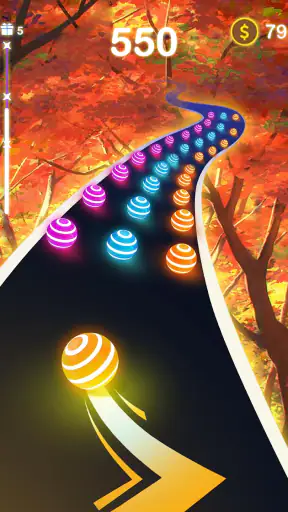 ダンシングロード: 音ボールゲー! screenshot 9