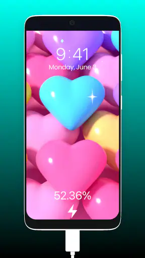 チャージングファン・バッテリーアニメーション screenshot