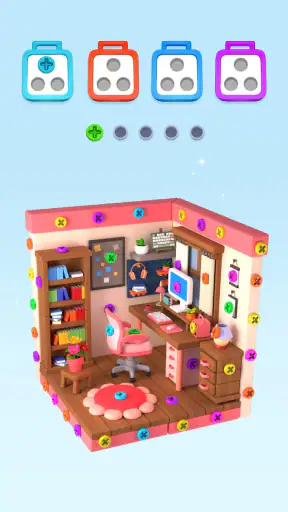 ネジマッチ: Screw Sort 3D ネジパズル ボルト screenshot