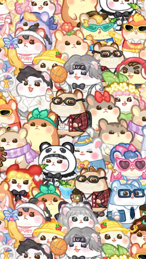ハムハム商店街: かわいい放置タイクーンゲーム screenshot 12