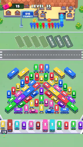 バスゲーム：カーパーキング・バスゲーム screenshot