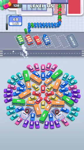 バスゲーム：カーパーキング・バスゲーム screenshot