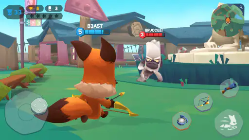 バトルモン：楽しいバトルロワイアルゲーム (Zooba) screenshot 10