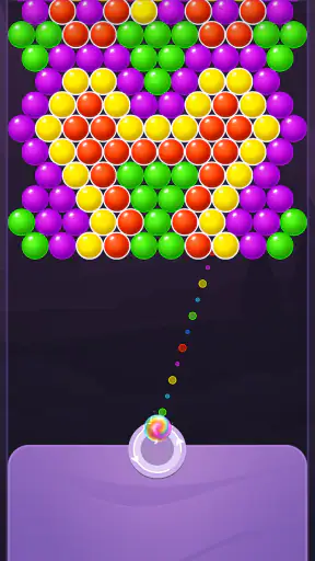 バブルレインボーシューター-シュート&ポップパズル screenshot 9