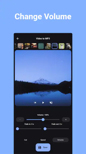 ビデオを音声へ - MP3変換 screenshot