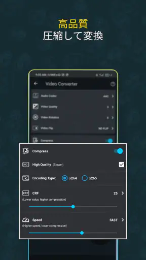 ビデオコンバーター、コンプレッサー MP4、MP3、VOB、 screenshot