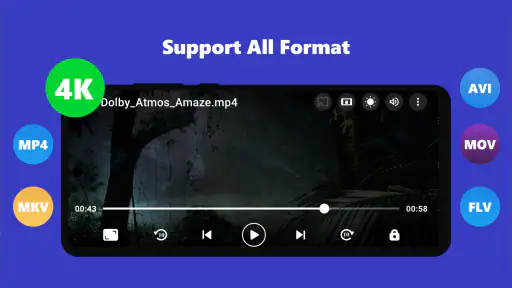 ビデオプレーヤーの字幕対応 screenshot
