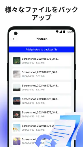 ファイルの復元 – 写真の復元・データ復元ツール screenshot