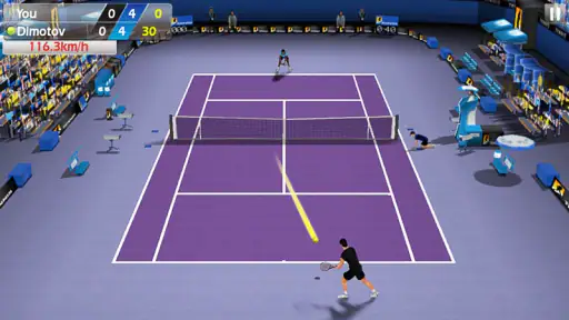 フリックテニス 3D - Tennis screenshot 9