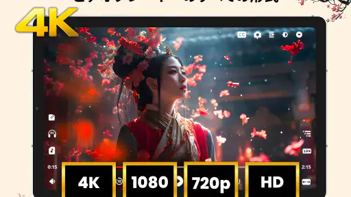 フルHDビデオプレーヤーすべてのフォーマット screenshot 12