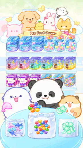 フルーツ飴の達人 - パフェ、ASMR、学校給食、モッパン screenshot