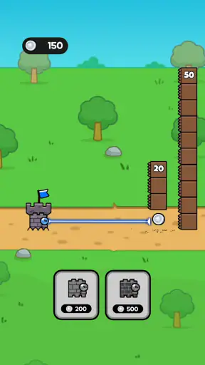 ブロッククラッシュ！ - タワーディフェンス screenshot