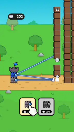 ブロッククラッシュ！ - タワーディフェンス screenshot