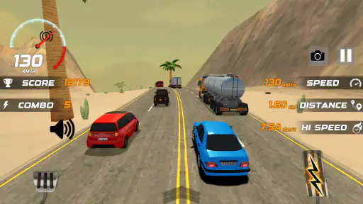ヘビートラフィックレーサー：スピーディー screenshot