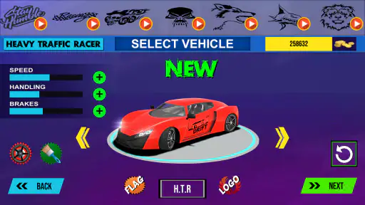 ヘビートラフィックレーサー：スピーディー screenshot