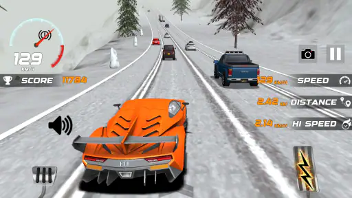 ヘビートラフィックレーサー：スピーディー screenshot