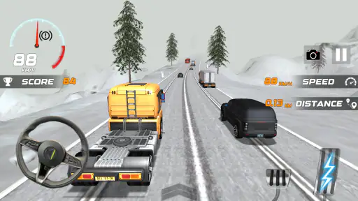 ヘビートラフィックレーサー：スピーディー screenshot