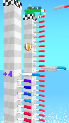 ボールアップ：ナイフレース screenshot