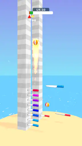 ボールアップ：ナイフレース screenshot