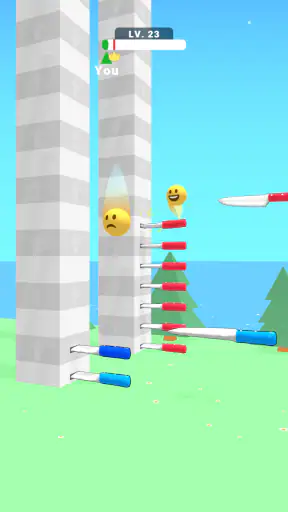 ボールアップ：ナイフレース screenshot