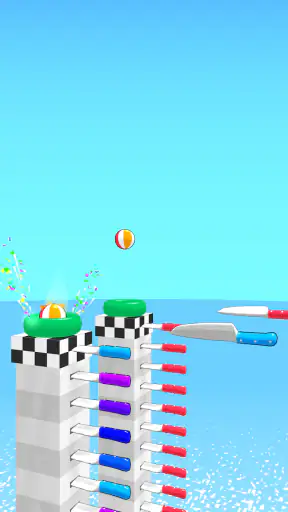 ボールアップ：ナイフレース screenshot