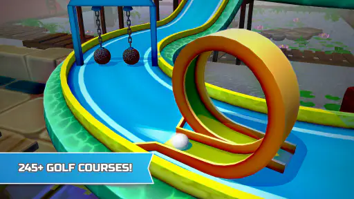 ミニゴルフ 3D マルチプレイヤー ライバル screenshot