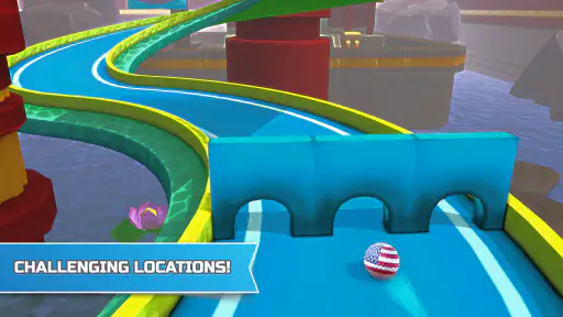 ミニゴルフ 3D マルチプレイヤー ライバル screenshot
