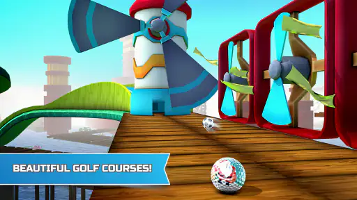 ミニゴルフ 3D マルチプレイヤー ライバル screenshot