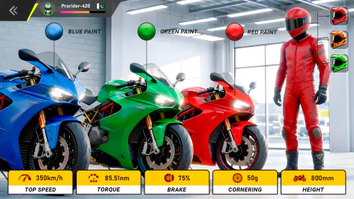 モトレーサー：バイクレースゲーム screenshot 10