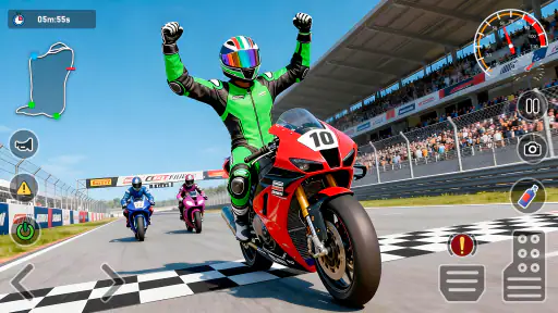 モトレーサー：バイクレースゲーム screenshot 12