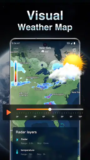 ライブ天気: 天気予報 screenshot