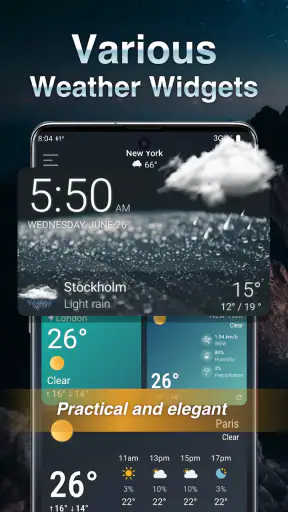 ライブ天気: 天気予報 screenshot