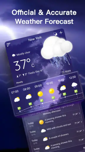 ライブ天気予報：2026年の正確な天気 screenshot