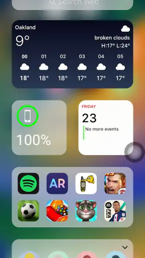 ランチャー iOS 26 screenshot