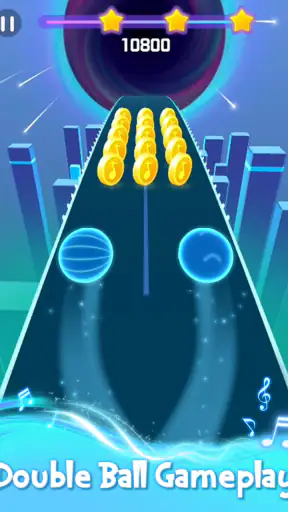 ランニングボール: ミュージックカラーダンス screenshot 10