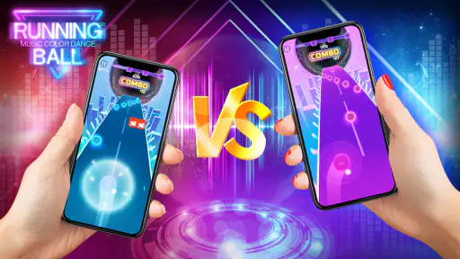 ランニングボール: ミュージックカラーダンス screenshot