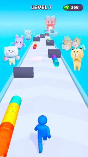 レイヤーマン3D:走って収集 screenshot 11
