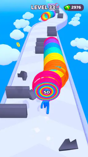 レイヤーマン3D:走って収集 screenshot