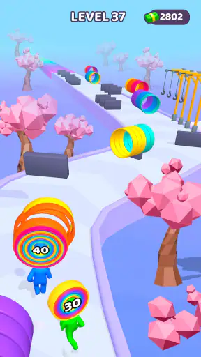 レイヤーマン3D:走って収集 screenshot 9