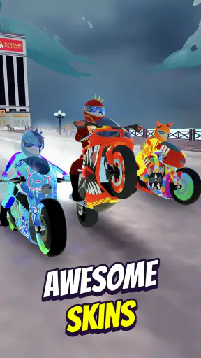 ワイルド・ホイール: バイクレーシングゲーム screenshot