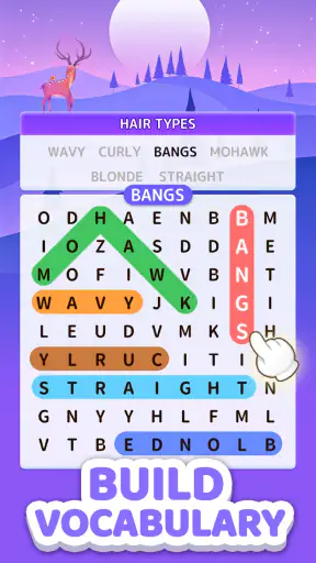 ワードサーチパズル: 楽しいwordサーチ screenshot