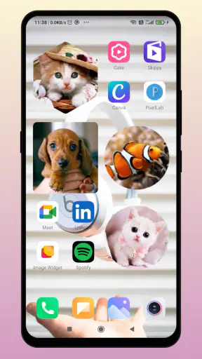 写真ウィジェットが簡単 screenshot