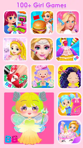 女の子のための子供ゲーム：全て1つに screenshot
