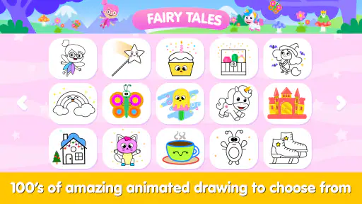 子どものための塗り絵とお絵かき screenshot