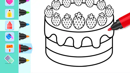 子どものための塗り絵とお絵かき screenshot