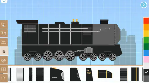 子供のためのレンガ列車ゲーム-子供の電車ゲーム列車鉄道ゲーム screenshot
